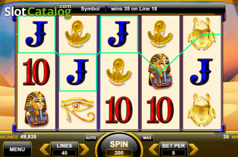 Win Screen 1. Wealth of the Nile slot