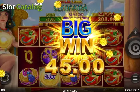Big Win. Wild Link Cleopatra slot