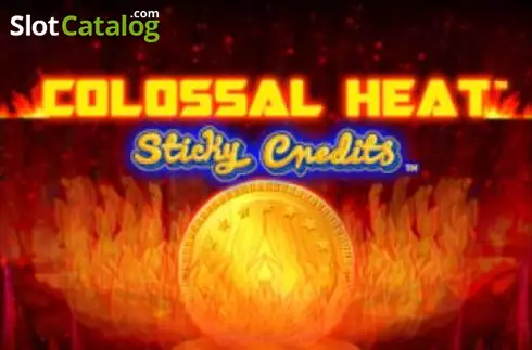 Colossal Heat Sticky Credits Logotipo