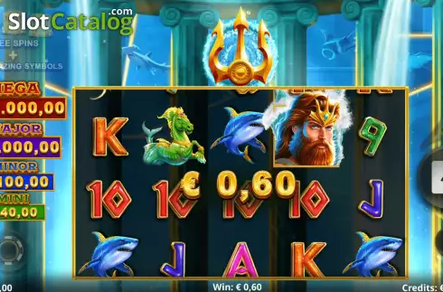 Win Screen 2. Amazing Link Poseidon slot