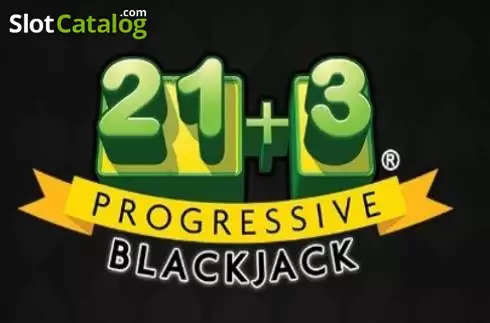 21+3 Progressive Blackjack Logo