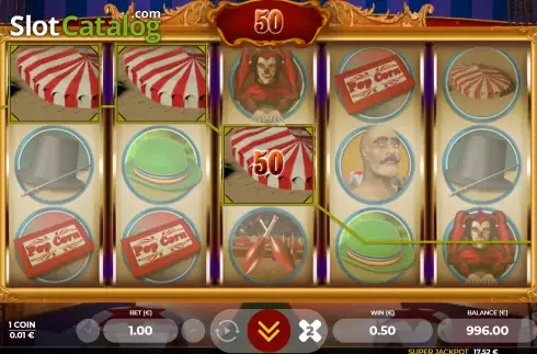 Captura de tela3. A Big Circus slot