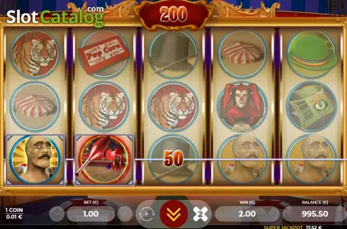 Captura de tela4. A Big Circus slot