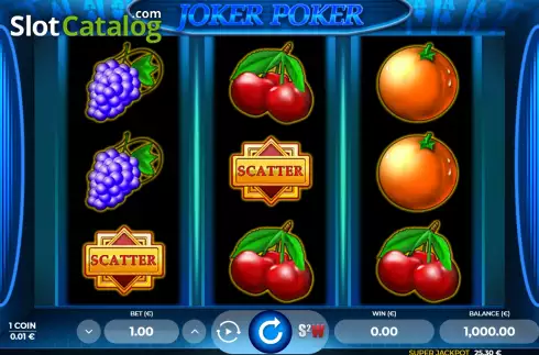 Ecran2. Joker Poker 3 slot