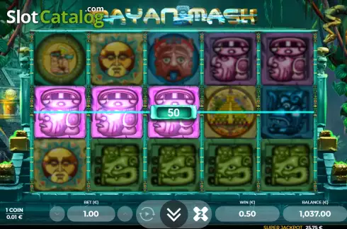 Skärmdump3. Mayan Mask slot