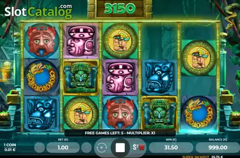 Skärmdump7. Mayan Mask slot