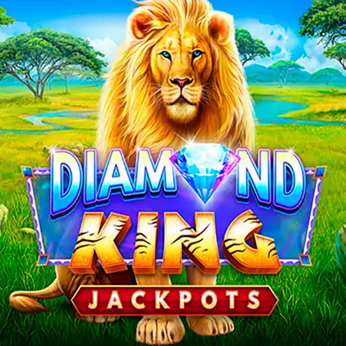 Diamond King Jackpots Логотип