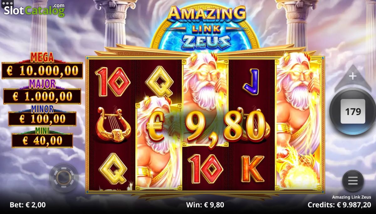 Amazing Link Zeus Slot ᐈ Demo game + Review