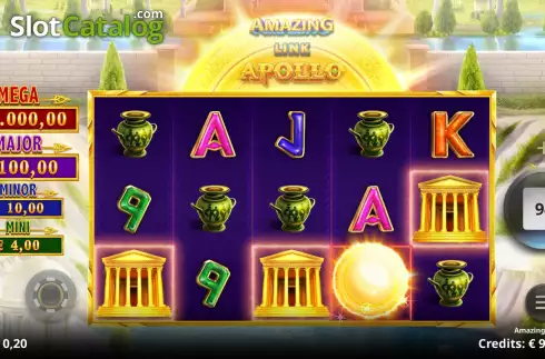 Bonus Symbols. Amazing Link Apollo slot