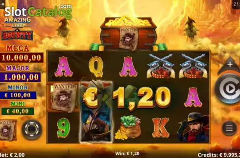 Bildschirm4. Amazing Link Bounty slot