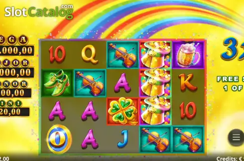 Free Spins 2. 3 Lucky Rainbows slot
