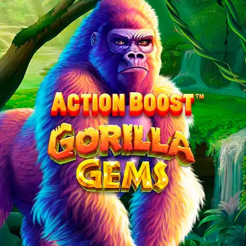 Action Boost Gorilla Gems ロゴ