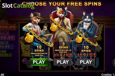 Free Spins 1. Amazing Link Catalleros slot