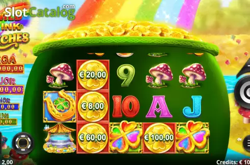 Reels Screen. Wild Link Riches slot