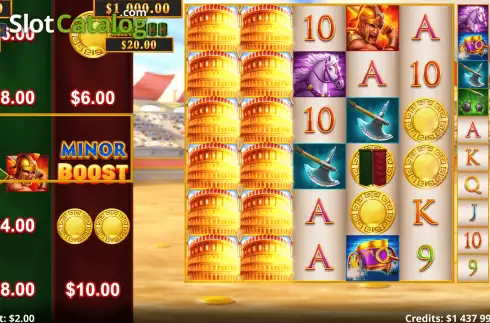 Free Spins 2. Action Boost Gladiator slot