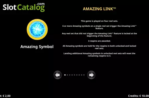 Bildschirm9. Amazing Link Zeus Epic 4 slot