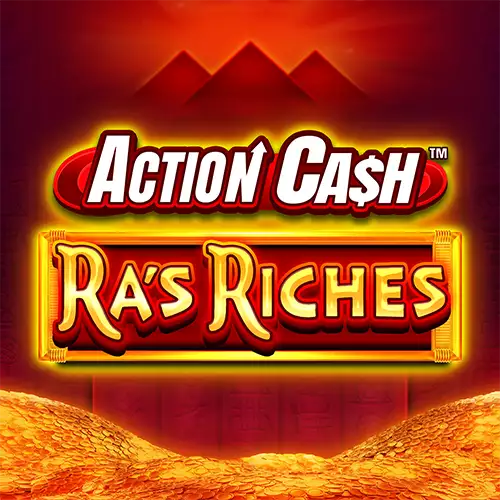 Action Cash Ra's Riches Λογότυπο