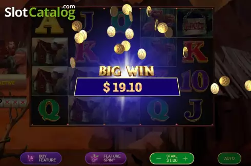 Win screen. All About the Wilds slot