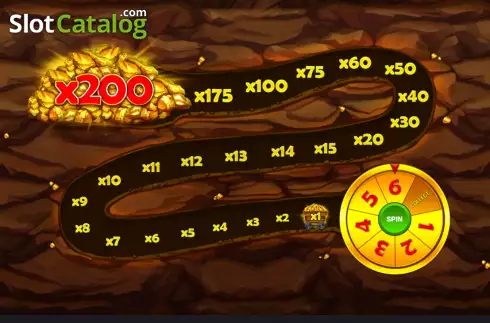 Bonus Game screen. Outback Riches slot