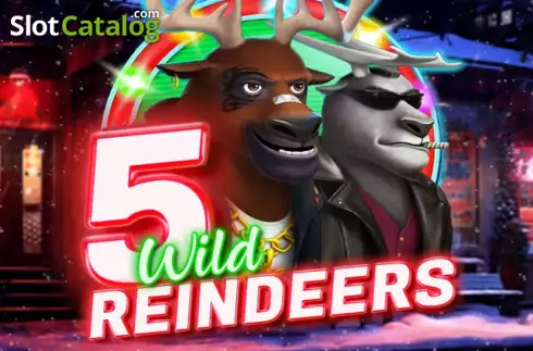 5 Wild Reindeers Machine à sous