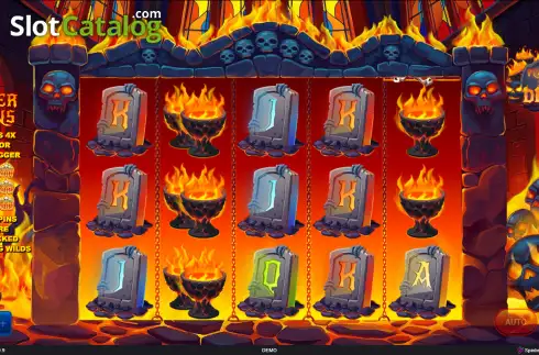 Ekran2. Flaming Hot Devil yuvası