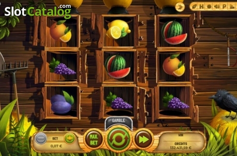 Reel Screen. Fruit Farm (Spinmatic) slot
