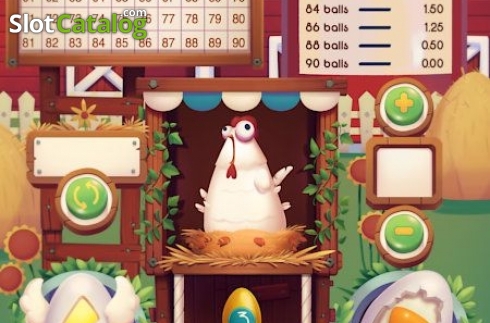 Game Screen. The Golden Egg slot