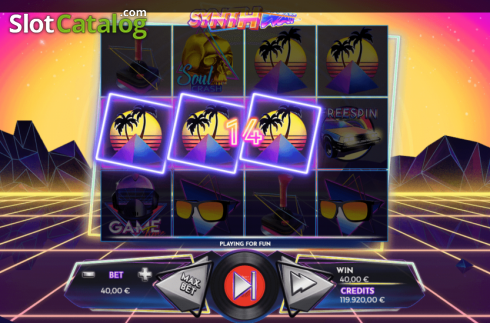 Win Screen. Synthway slot