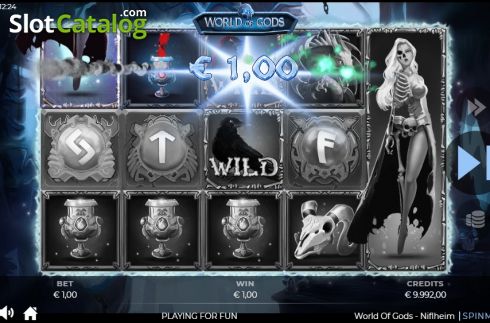 Win 3. World of Gods: Niflheim slot