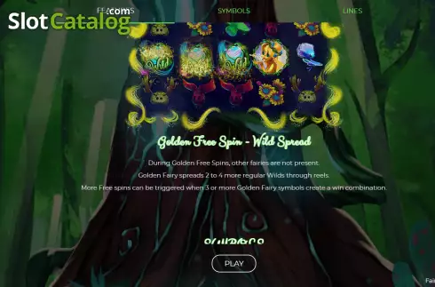 Wild Spread feature screen. Fairy Dust Xtreme! slot