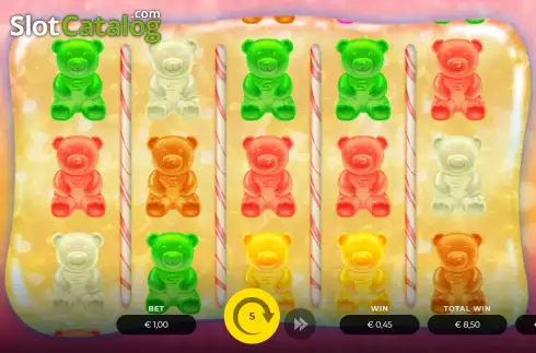Free Spins screen 3. Jelly Teddy slot