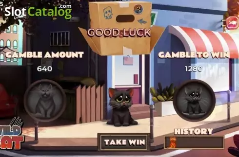 Gamble. Wild Cat slot