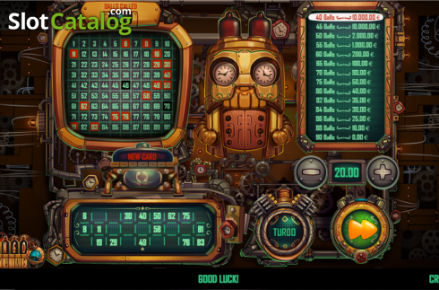 Schermo3. Bingo Machine slot