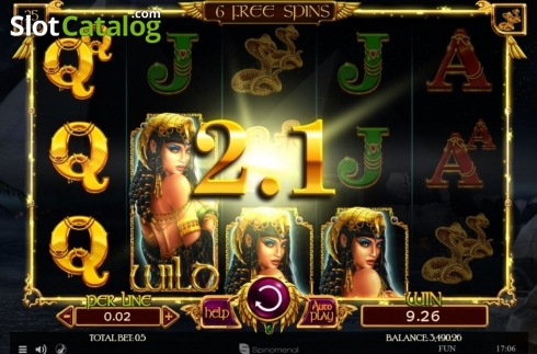 Free Spins 5. Nights of Egypt slot