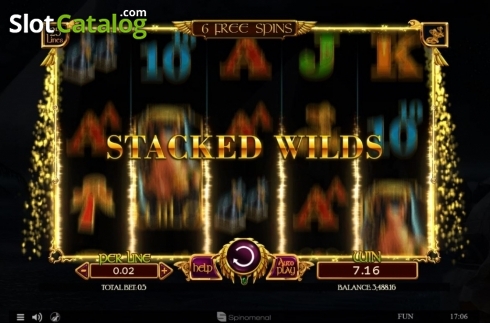 Bildschirm8. Nights of Egypt slot