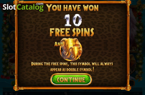 Free Spins 1. Majestic King Christmas Edition slot