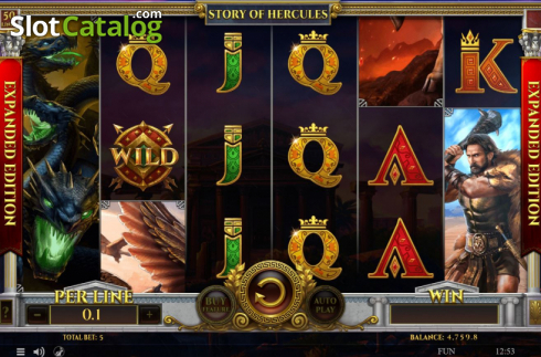 Bildschirm7. Story of Hercules Expanded Edition slot