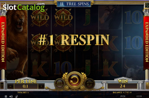 Free Spins 3. Story of Hercules Expanded Edition slot