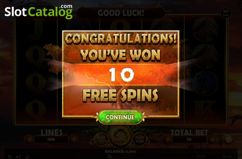 Free Spins 1. African Fortune slot