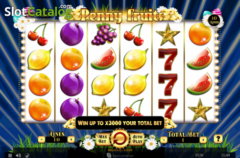 Скрін2. Penny Fruits Easter Edition слот