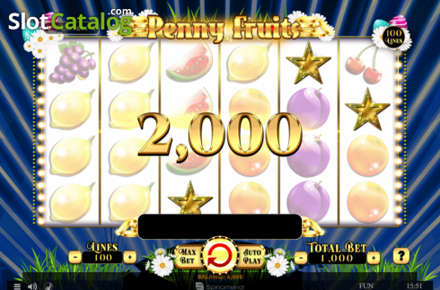 Скрін3. Penny Fruits Easter Edition слот