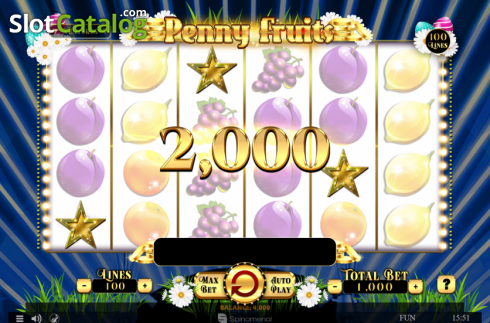 Скрін5. Penny Fruits Easter Edition слот