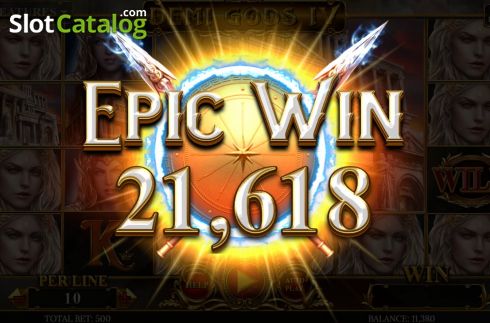 Epic Wins. Demi Gods IV slot