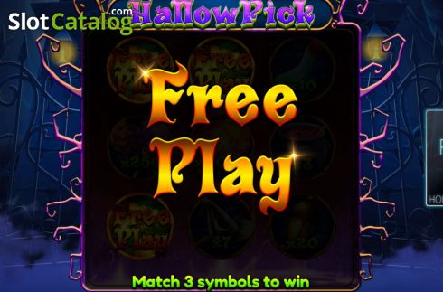 Game Screen 4. Hallow Pick slot