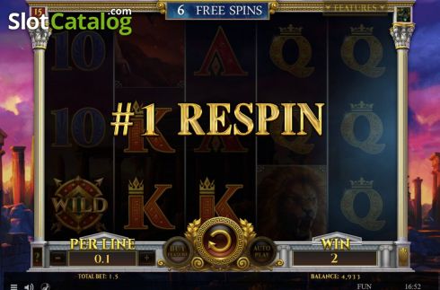 Free Spins 4. Story of Hercules 15 lines slot