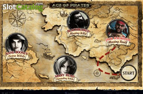 Free Spins Map. Age Of Pirates slot