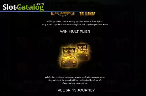 Multiplier screen. Age of Pirates 15 Lines slot
