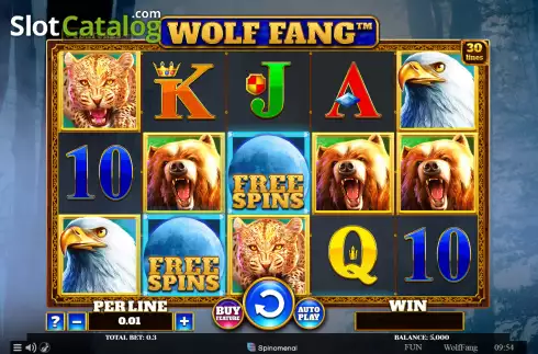 Bildschirm2. Wolf Fang slot