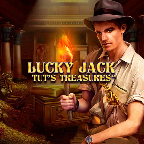 Lucky Jack Tut's Treasure Logo