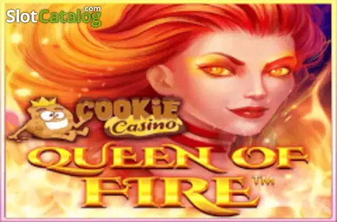 Cookie Casino Queen of Fire Logo